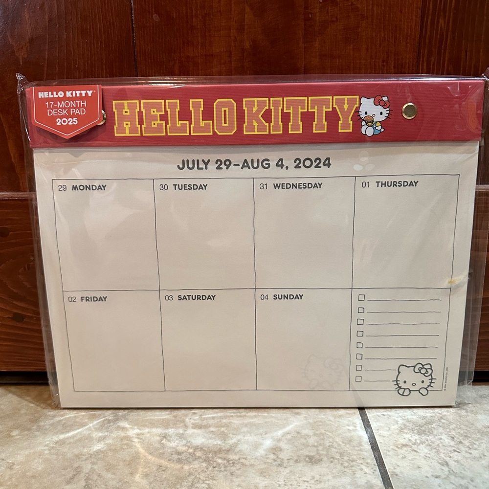 2025 Hello Kitty Desk Pad